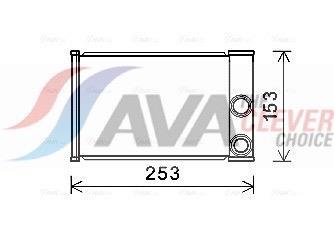 Radiateur de chauffage AVA Deutschland GmbH ref. OLA6680