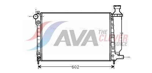 Radiateur moteur (Radiateur de refroidissement) AVA Deutschland GmbH PE2014