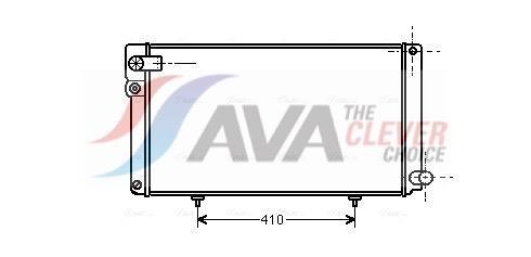 Radiateur moteur (Radiateur de refroidissement) AVA Deutschland GmbH PE2042