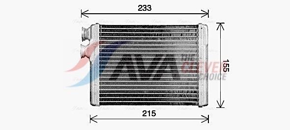 Radiateur de chauffage AVA Deutschland GmbH ref. PE6429