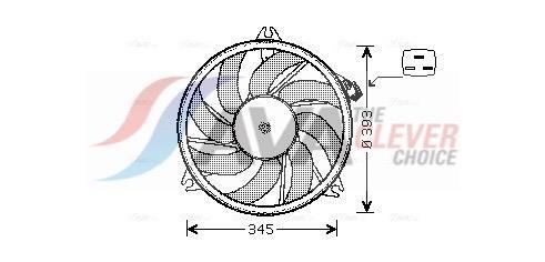 Ventilador do motor AVA Deutschland GmbH ref. PE7524
