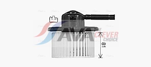 Ventilador habitáculo AVA Deutschland GmbH ref. PE8428
