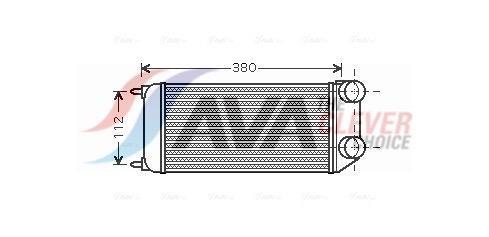 Intercooler, échangeur (Refroidisseur d'air) AVA Deutschland GmbH ref. PEA4294