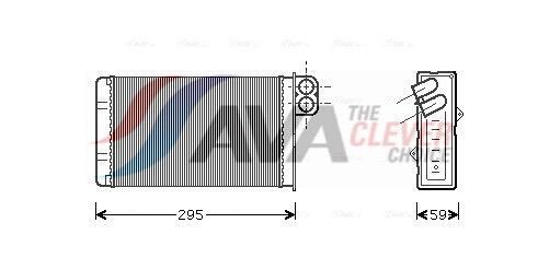 Radiateur de chauffage AVA Deutschland GmbH ref. PEA6240