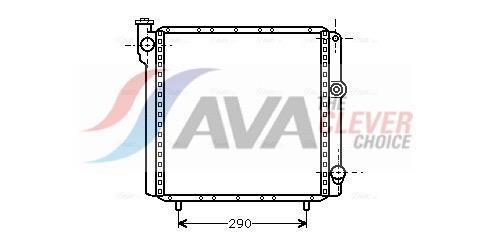 Radiateur moteur (Radiateur de refroidissement) AVA Deutschland GmbH RT2040