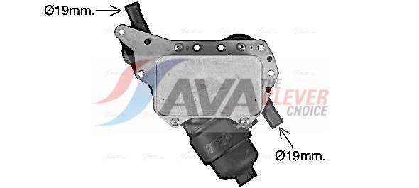 Radiateur d'huile moteur (Refroidisseur d'huile moteur) AVA Deutschland GmbH ref. RT3638H