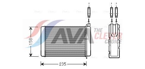 Radiateur de chauffage AVA Deutschland GmbH ref. RT6090