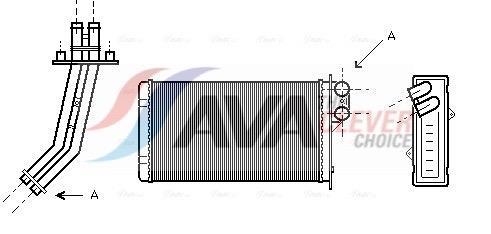 Radiateur de chauffage AVA Deutschland GmbH ref. RT6170
