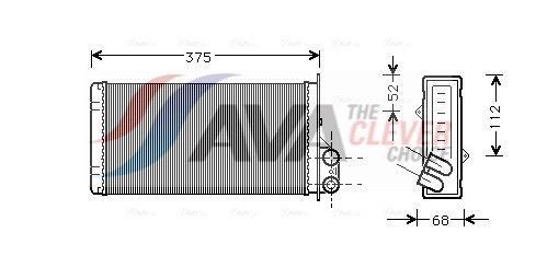 Radiateur de chauffage AVA Deutschland GmbH ref. RT6226