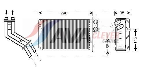 Radiateur de chauffage AVA Deutschland GmbH ref. RT6227