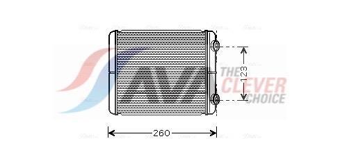 Radiateur de chauffage AVA Deutschland GmbH ref. RT6344