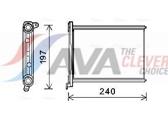 Radiateur de chauffage AVA Deutschland GmbH ref. RT6569