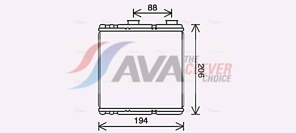 Radiateur de chauffage AVA Deutschland GmbH ref. RT6634