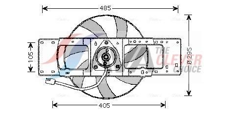 Ventilador do motor AVA Deutschland GmbH ref. RT7528