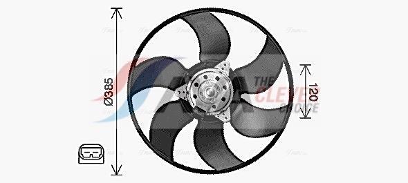 Ventilador do motor AVA Deutschland GmbH ref. RT7665