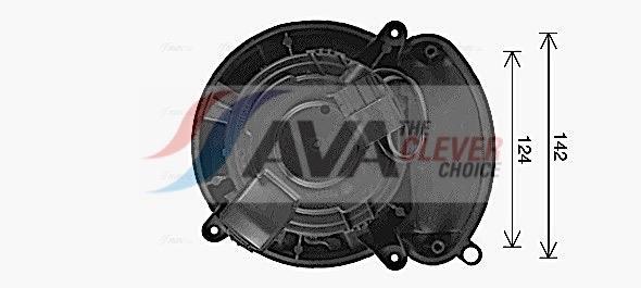 Ventilador habitáculo AVA Deutschland GmbH ref. RT8671