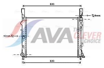 Radiateur moteur (Radiateur de refroidissement) AVA Deutschland GmbH RTA2472