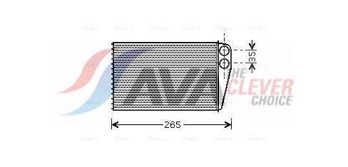 Radiateur de chauffage AVA Deutschland GmbH ref. RTA6354