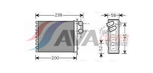 Radiateur de chauffage AVA Deutschland GmbH ref. RTA6398