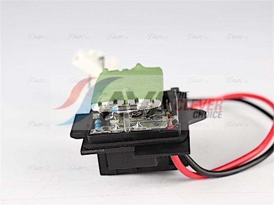 Résistance, pulseur d'air habitacle (Élément de commande, chauffage/ventilation) AVA Deutschland GmbH ref. RTR011