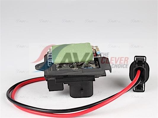 Résistance, pulseur d'air habitacle (Élément de commande, chauffage/ventilation) AVA Deutschland GmbH ref. RTR016