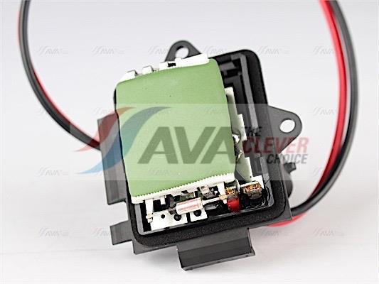Résistance, pulseur d'air habitacle (Élément de commande, chauffage/ventilation) AVA Deutschland GmbH ref. RTR018