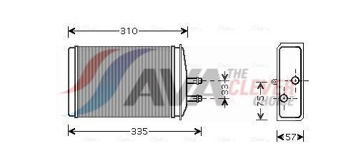 Radiateur de chauffage AVA Deutschland GmbH ref. SA6016