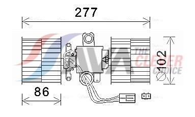 Ventilador habitáculo AVA Deutschland GmbH ref. SA8022