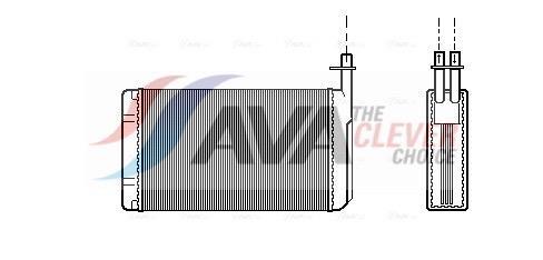 Radiateur de chauffage AVA Deutschland GmbH ref. SB6040