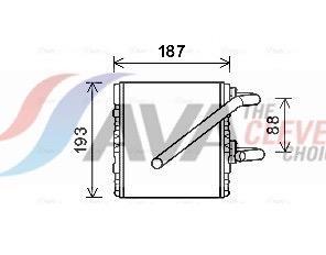Radiateur de chauffage AVA Deutschland GmbH ref. SU6107