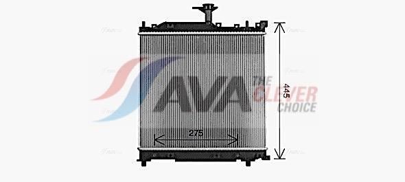Radiateur moteur (Radiateur de refroidissement) AVA Deutschland GmbH ref. SZ2162