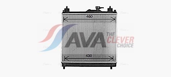 Radiateur moteur (Radiateur de refroidissement) AVA Deutschland GmbH SZ2163