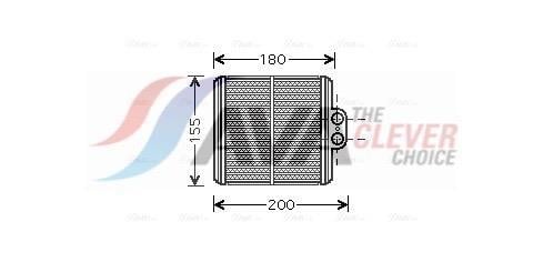 Radiateur de chauffage AVA Deutschland GmbH ref. SZ6093