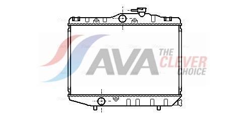 Radiateur moteur (Radiateur de refroidissement) AVA Deutschland GmbH ref. TO2038