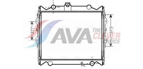 Radiateur moteur (Radiateur de refroidissement) AVA Deutschland GmbH ref. TO2248