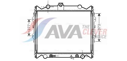 Radiateur moteur (Radiateur de refroidissement) AVA Deutschland GmbH ref. TO2249