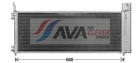 Condenseur, climatisation (Radiateur de climatisation) AVA Deutschland GmbH ref. TO5779D
