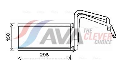 Radiateur de chauffage AVA Deutschland GmbH ref. TO6714