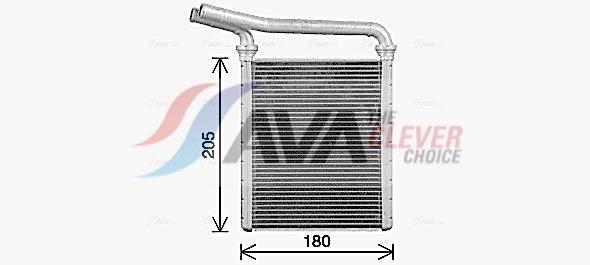 Radiateur de chauffage AVA Deutschland GmbH ref. TO6770