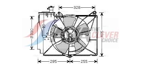 Ventilador do motor AVA Deutschland GmbH ref. TO7548