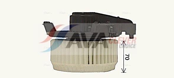 Pulseur d'air habitacle (Ventilateur habitacle) AVA Deutschland GmbH ref. TO8751
