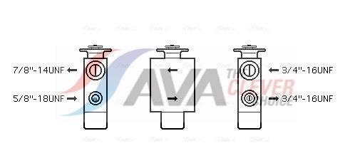 Válvula de expansão AVA Deutschland GmbH ref. VN1101