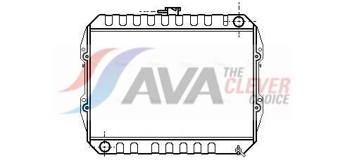 Radiateur moteur (Radiateur de refroidissement) AVA Deutschland GmbH ref. VN2090