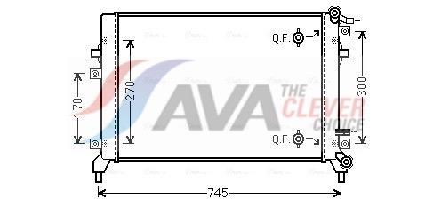 Radiateur moteur (Radiateur de refroidissement) AVA Deutschland GmbH ref. VN2326