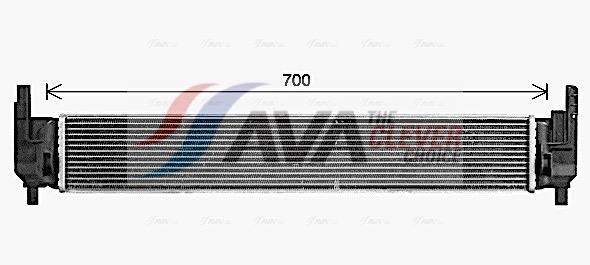 Radiateur moteur (Radiateur de refroidissement) AVA Deutschland GmbH ref. VN2420