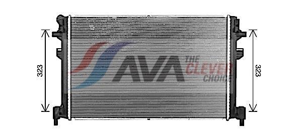 Radiateur moteur (Radiateur de refroidissement) AVA Deutschland GmbH ref. VN2426