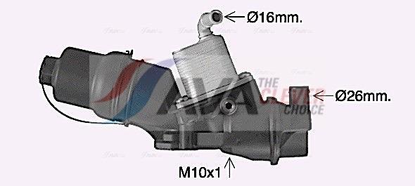 Radiateur d'huile moteur (Refroidisseur d'huile moteur) AVA Deutschland GmbH ref. VN3329H