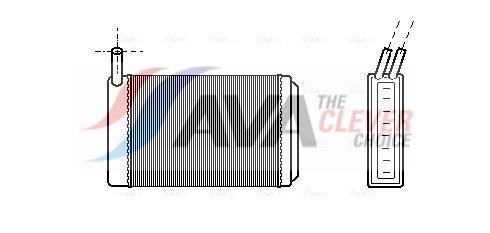 Radiateur de chauffage AVA Deutschland GmbH ref. VN6061