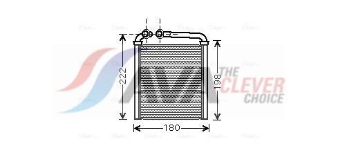 Radiateur de chauffage AVA Deutschland GmbH ref. VNA6256