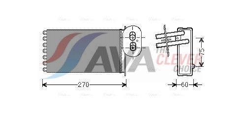 Radiateur de chauffage AVA Deutschland GmbH ref. VN6296